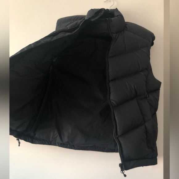 Womens MEC MOUNTAIN EQUIPMENT COOP BLACK TREMBLANT DOWN FILLED PUFFER VEST LARGE - Picture 4 of 8